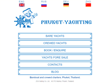 Tablet Screenshot of phuket-yachting.com